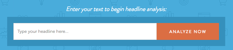 This headline analyzer tool is offered by CoSchedule.