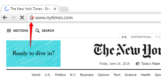 NY Times Non-Secure