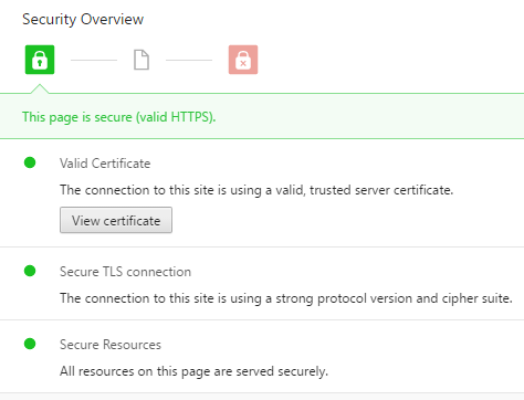 Security Overview in Chrome